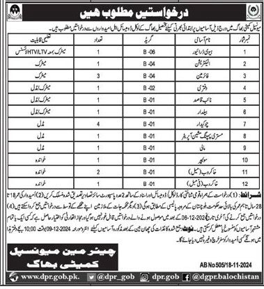 Municipal Committee Bhag Jobs 2024 Advertisement 